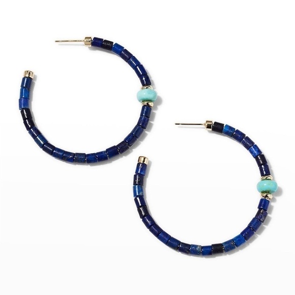 Kendra Scott Insley Gold Hoop Earrings - Picture 2 of 5